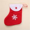 Merry Christmas Socks Christmas Tree Ornaments Sack Xmas Gift Candy Bag Cute Fabrics with Multiple Styles To Choose From