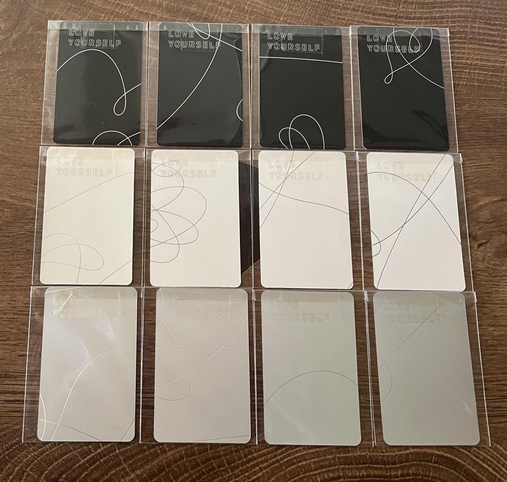 [USED] BTS trading card LOVE YOURSELF