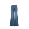 VEROMODA Women's Vintage Washed Flared Jeans