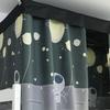 Shengbai Lazy Cat Dormitory Blackout Bed Curtain (2-Piece)