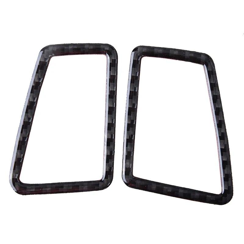 

Дверь автомобиля, передняя панель, воздуховыпускное отверстие, декоративная накладка, наклейка, подходит для BMW 3 серии E90 E92 E93 2005-2012, украшение автомобиля из карбона B2 Trim Sticker