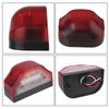 3 LED Number Lamps 12V-24V E9 Waterproof for Lorry Truck Trailer White Light Car License Plate Light