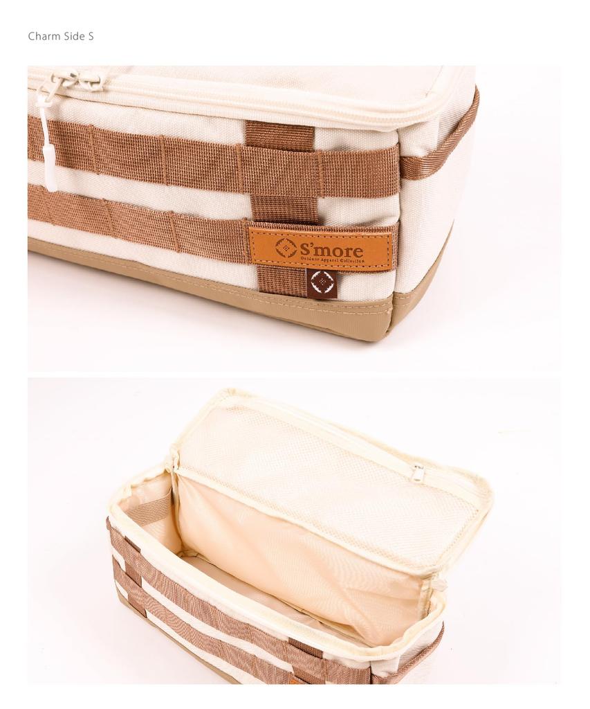 Outdoor Bag Camping Bag Storage Side S'more (Charm S)