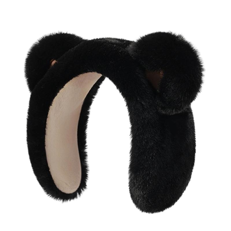 Furry and Warm Plush Ear Warmer for Winter Outdoor Activities Keep You Warm In Cold Weather for Skiing