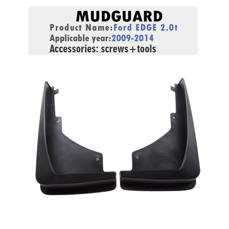 FOR FORD EDGE 2009 2010 2011 2012 2013 2014 Mudguard Fender Mud Flaps Guards Splash Mudflaps Car Accessories 2pcs