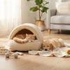 Pet Bed Removable Washable Thickened Pet Bed Warmth Closed Design PP Cotton Filling Cat Nest Four Seasons For Cat Dog House