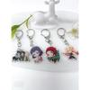  Anime Keychains Keychain Demon Slayer Kimetsu No Yaiba Acrylic Key Ring Cute Funny Cartoon for Friends