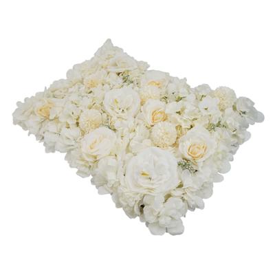 Skutečné pozadí Párty Stěna z umělých květin Flexibilní plastová síť Cenově efektivní Rám z flexibilní plastové sítě