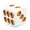 Halloween Skull Dice Skeleton Face Game Dice Resin 6 Sided Board Game Dice Novelty Party Toy Home Decorations