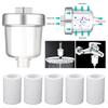 1 Set Water Outlet Purifier Universal Faucet Filter For Kitchen Bathroom Shower Household Filter PP Cotton High Density Practica