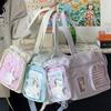 New Japanese Ins Crossbody Bag Large Capacity Versatile Travel Bag for Girls Kawaii Ulzzang Ita Bag Cute Hand-held Shoulder Bag
