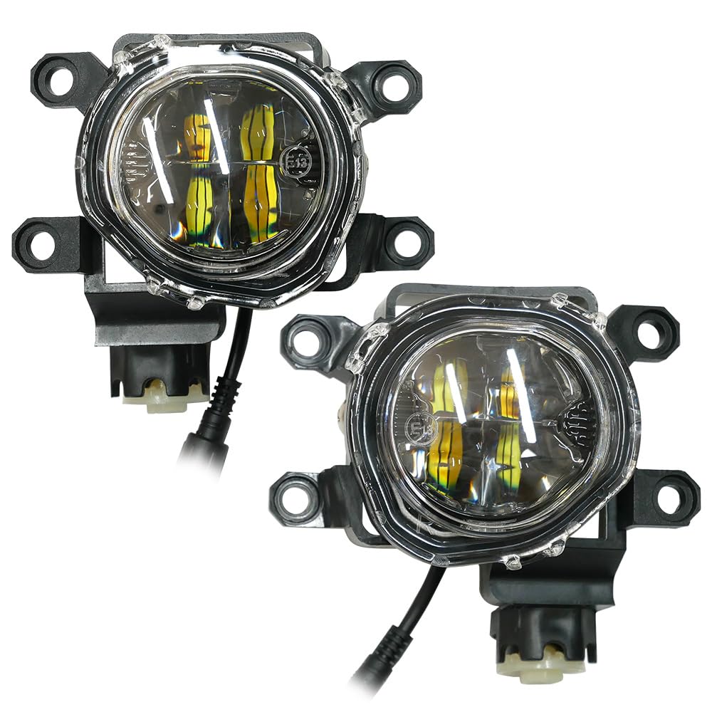 

Светодиодный противотуманный блок для Toyota с лучом Светодиодный блок противотуманная фара линзового типа заменяет оригинальный светодиодный противотуманный свет на неоригинальные детали для модернизации противотуманных фар, для автомобилей, интегрирован