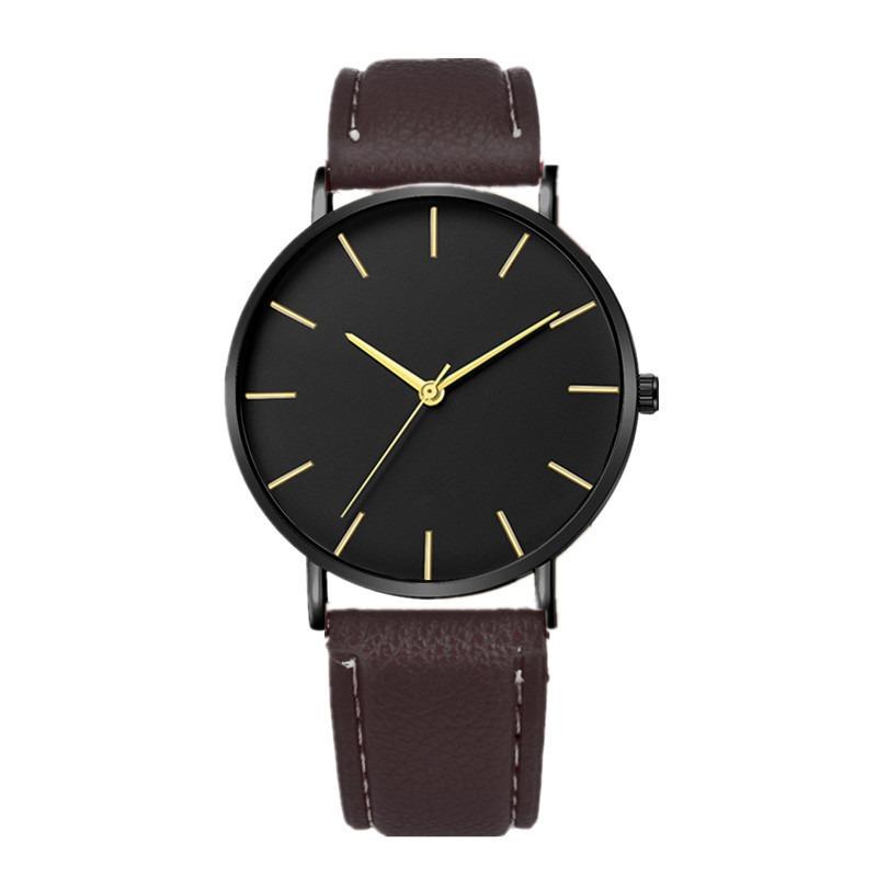 Simple trend fashion thin mesh belt watch men's personality simple scale quartz men's watch