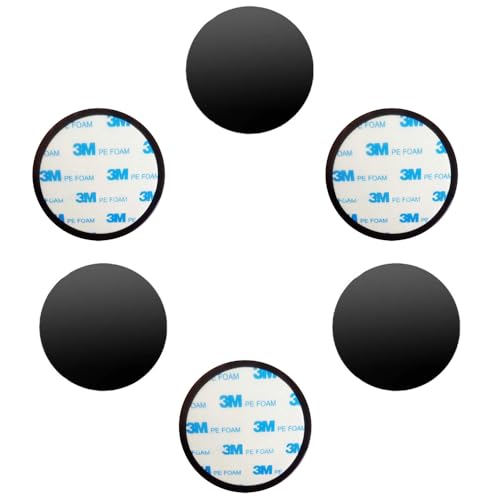 

SANJAOYEE 80мм Основание на присоске для крепления на приборную панель 6 шт. Вспомогательное обновление присоски 3M Основание-подушка для центральной консоли Диск Премиальный диск с 3M-адгезивом