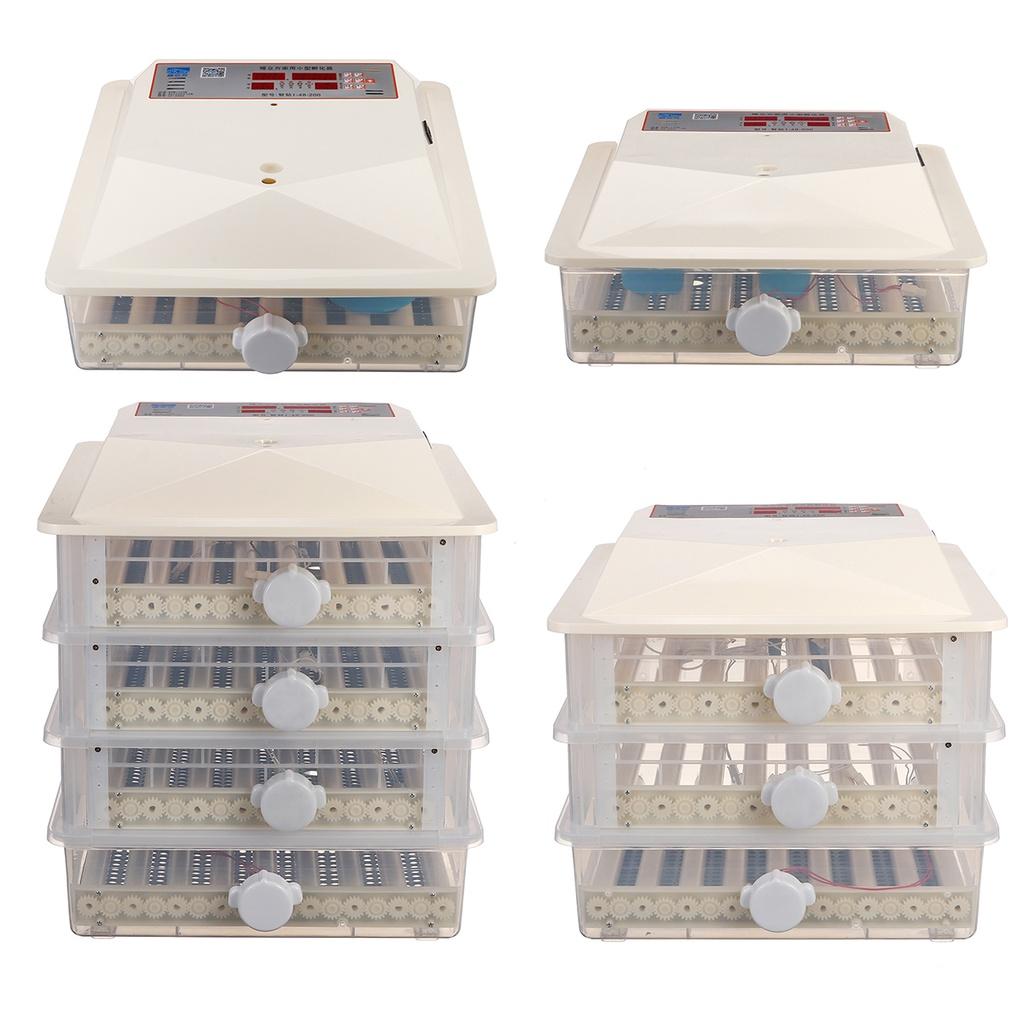 56/98/150/196 Automatischer Eierinkubator, Bauernhof-Brutmaschine, LCD-Digital, für Bauernhof, Hühner, Wachtel, Brüter, Eierbrutkasten