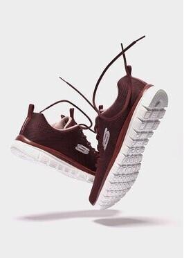 Sneakers Skechers Graceful - Get Connected Burgundy