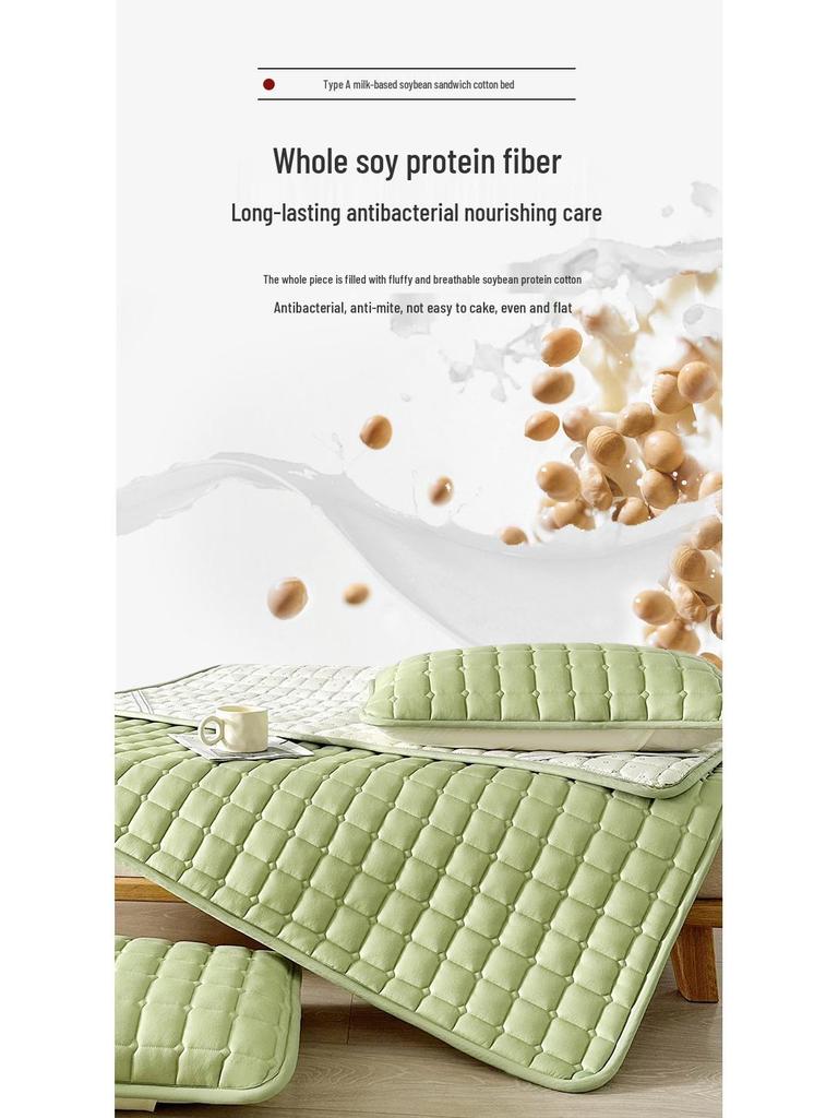 Vier Jahreszeiten Universal Matratzenauflage: Weiche, rutschfeste Unterlage für Wohnheim, Hotel und Zuhause - Einzel- oder Doppel-Schutzunterlage