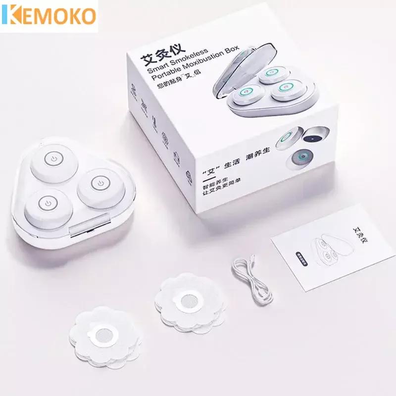 Räucherung Tragbar Wiederaufladbar Rauchlose Moxibustion Mini Moxibustion Apparat Gerät Erwärmung Akupunkturpunkt Massage Schmerzlinderung