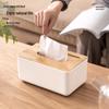 Round Multifunctional Desktop Tissue Box