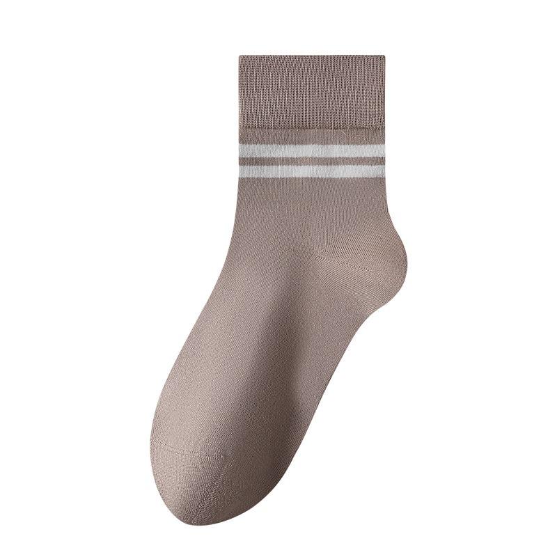 Men's Autumn and Winter Cotton Parallel Bars Anti Pilling Deodorizing Cotton Socks