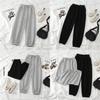 Womens Casual Pants With Cotton Blend And Stretch For Fall Winter Comfort