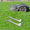 Compatible Mower Accessories Lawn Mower Scraper Wheels Outdoor Condition Resilience Easy Install Scraper Wheels For Mower