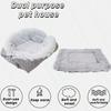 Puppy Cushion Thickened Warm Cat Bed Soft Foldable Cat Nest Mat Comfortable Pet Kennel Autumn Winter