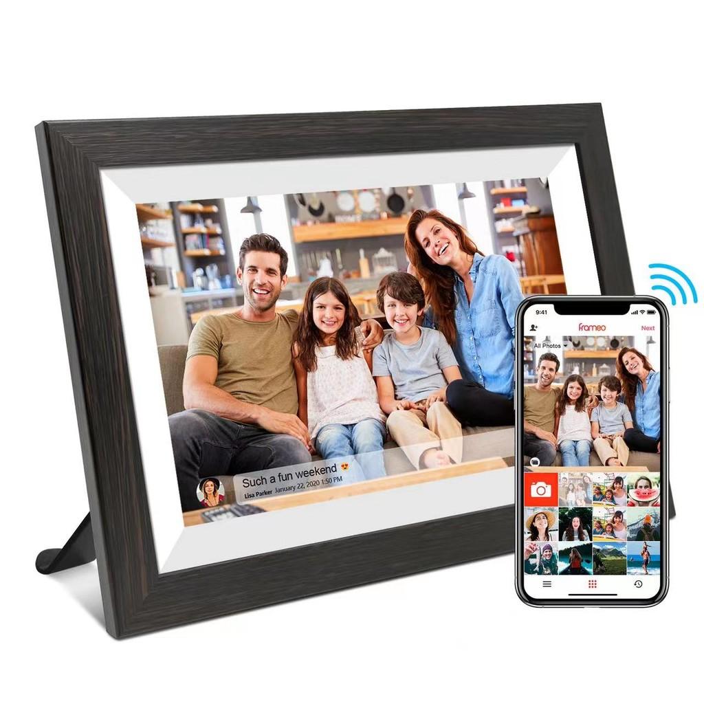 10,1-дюймовый 1280x800 IPS HD 1080P Электронный альбом Сенсорный экран Цифровая фоторамка WiFi Умная цифровая фоторамка