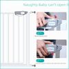 Children's Safety Gate & Pet Guardrail - Soft, Anti-Collision Design