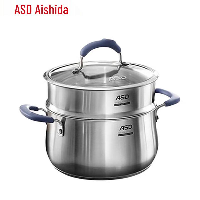 ASD 304 Stainless Steel Universal Stew & Soup Pot 22CM/4.8L