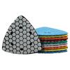 90x90x90mm Granite Polishing Tools Polisher Polishing Tools 90mm Triangle Pads Applicable For Angles For Concrete