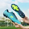 Neue Fußballschuhe niedrig geschnitten Jugend Stollenfußballschuhe Schüler Outdoor-Sport zerbrochene Stollen Schuhe