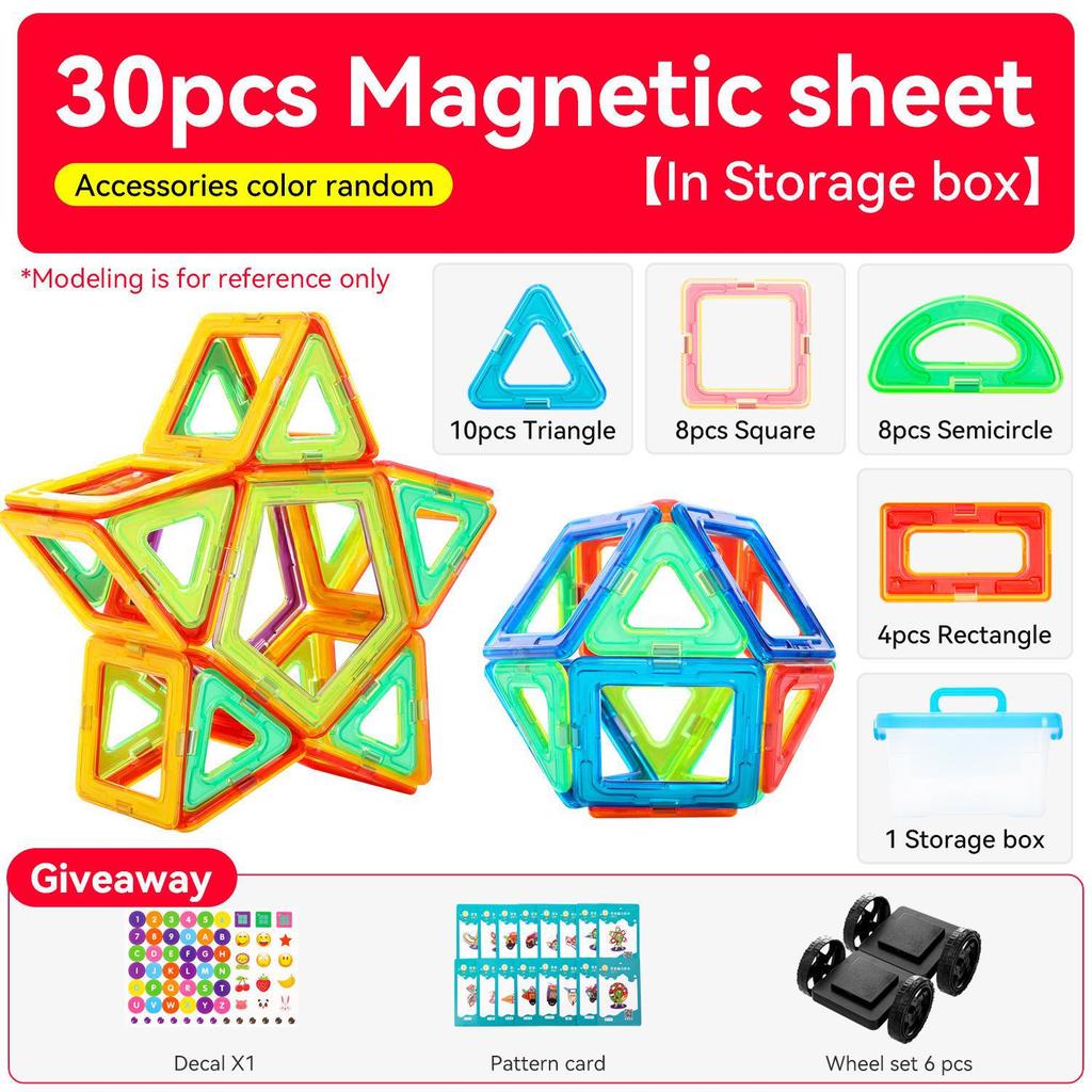 Magnetic Dinosaur Scene Building Blocks - Educational Toys for Boys Ages 3+
