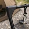 Foldable V-Shaped Rack Portable Triangular Storage Freestanding