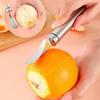 Stainless Steel Single Head Orange Peeler and Pitter for Pomelo and Navel Oranges