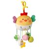 Distorting Mirror Plush Stuffed Sensory Toy with Clamp Stroller Hanging Ornaments  Toddlers