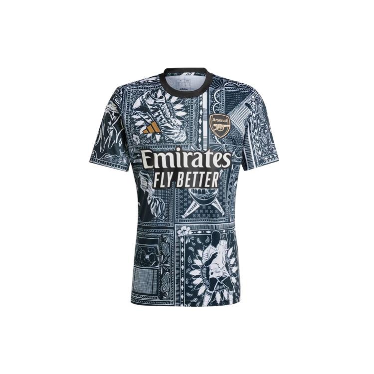

Adidas Free Shipping With AdiClub Arsenal Ian Wright Pre-Match Jersey IQ2464 M