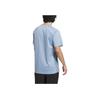 Adidas Sporty Casual Cooling Solid Color Crew Neck T-Shirt Men Tops Sky-Blue JD5224