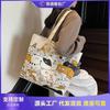 Tote Bag Women's Summer New Cute Cartoon Large-capacity Student Commuter Bag Shoulder Canvas Bag