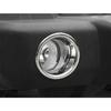For Jeep Wrangler JK 07-2017 Bright Chrome Front Bumper Fog Light Ring Trim