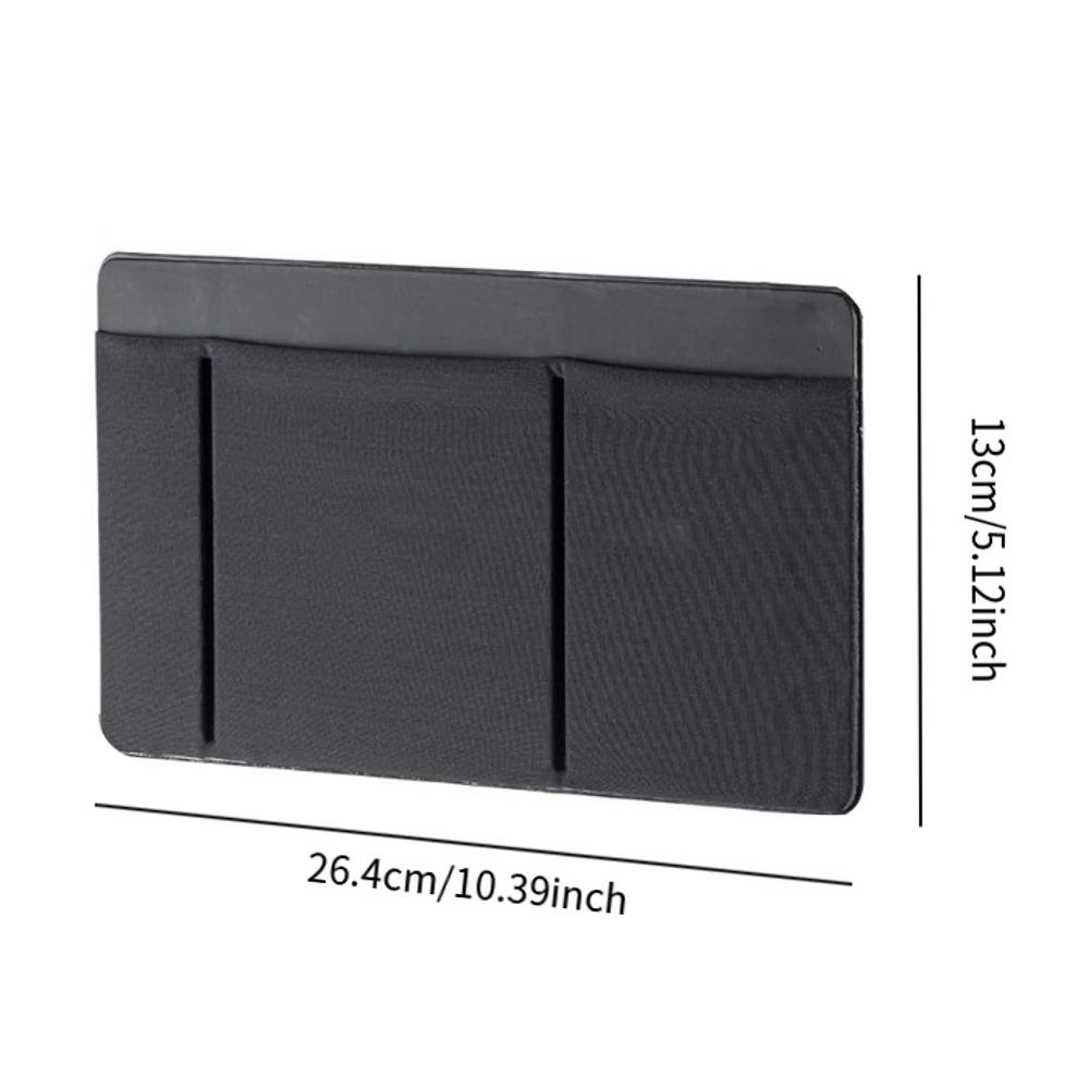 Elastic Mouse Bag Adhesive Notebooks Back Organizer USB Cable Laptop Back Storage Bag  Office