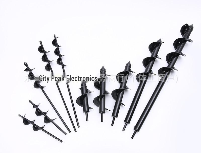 Earth Auger Spiral Drill Bit for Garden Soil Loosening
