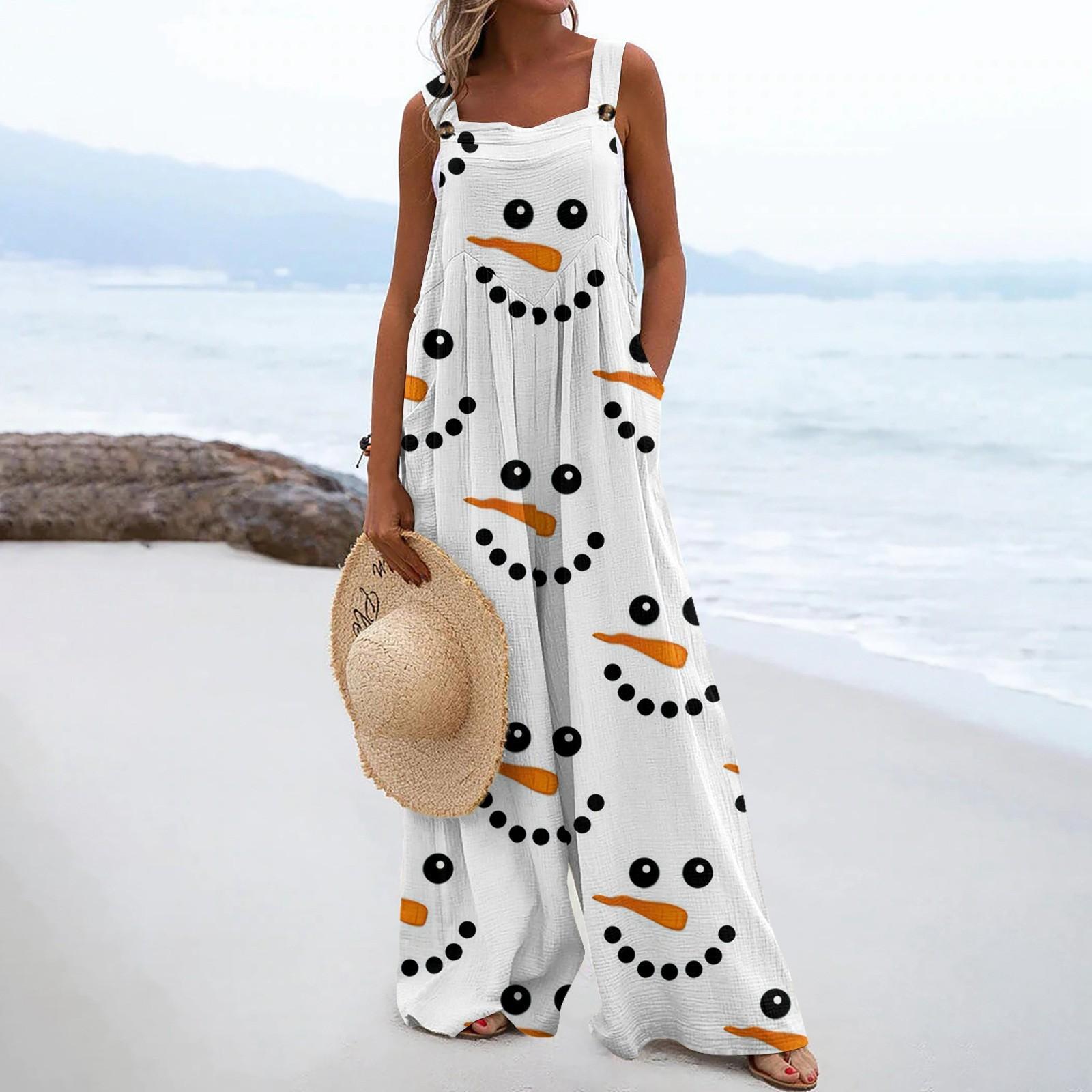 Широкий комбинезон для женщин — фото 8