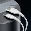 USAMS Cable U38 microUSB 4A Fast Charge for OPPO 1m White/white SJ375USB02 (US-SJ375)