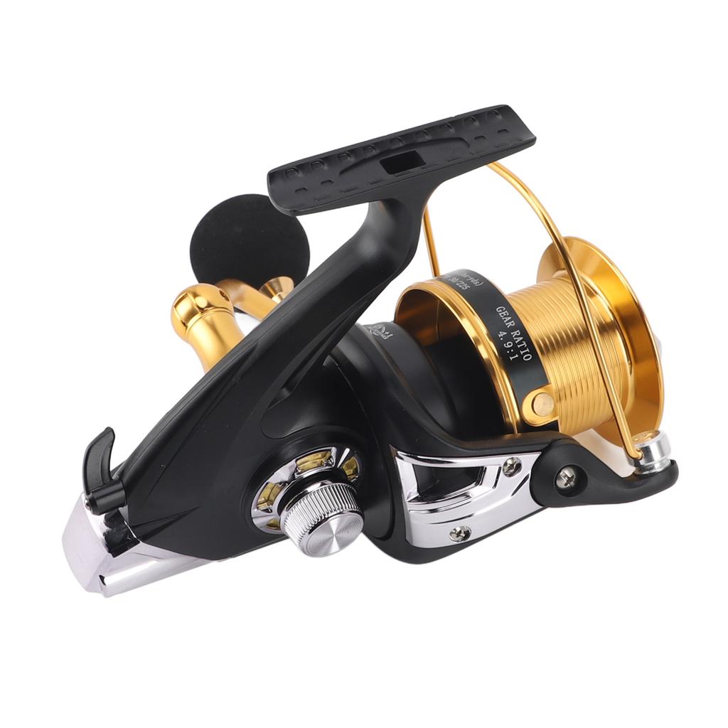 Spinning Fishing Reel 4.9 1 Gear Ratio Smooth Operation Versatile Freshwater Fishing Reel for Camping Outdoor