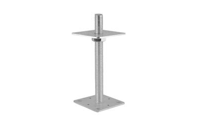 Adjustable Pole Base, Rod M24*250Mm, 80*80Mm - Lbs Psr1