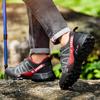 Men‘S Waterproof Hiking Shoes Outdoor Trainers Lace-Up Climbing Shoes Women Trekking Sneakers Anti-Slip Hunting Tactical Sneaker