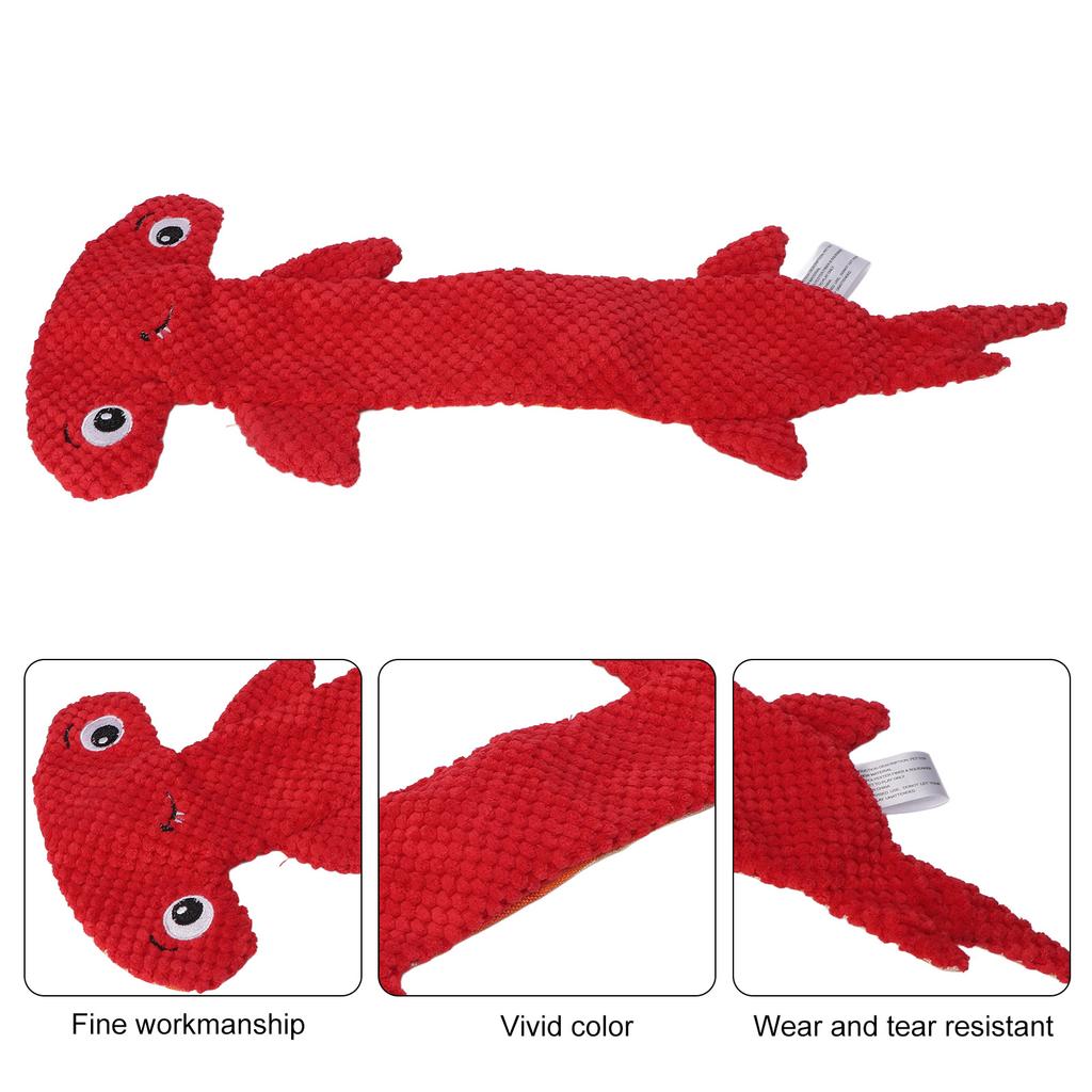 Hund Quietschspielzeug Füllung   Zahnreinigung Interaktiv Niedlich Plüschhund Kauspielzeug für Kleine Mittlere Große Hunde