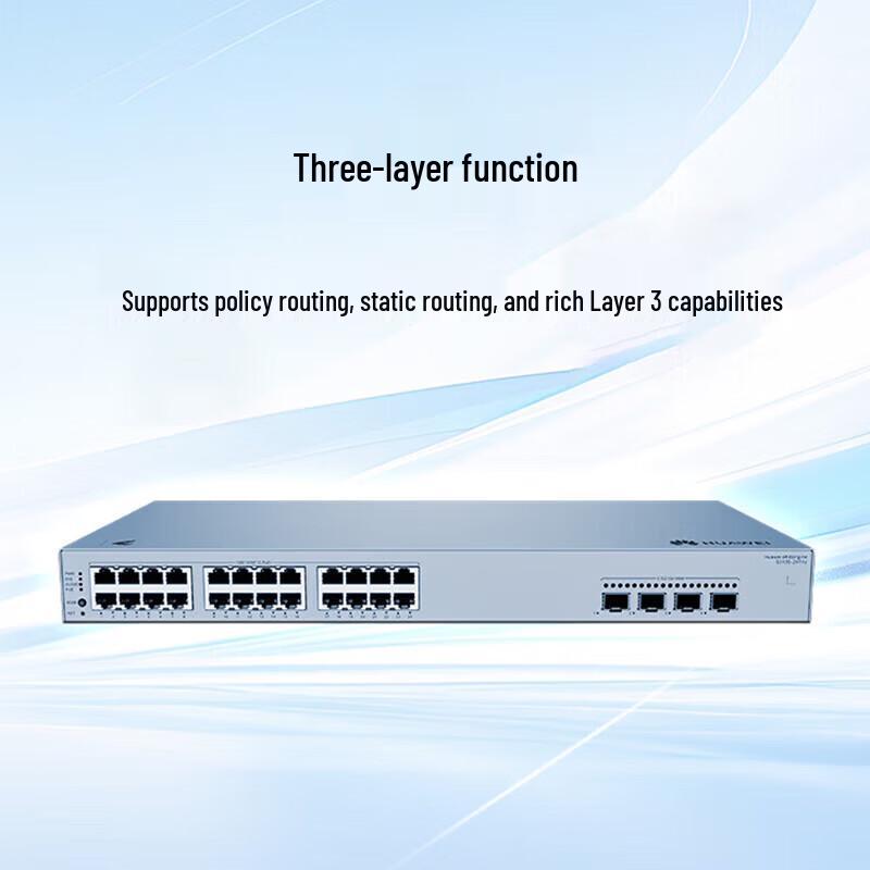 Huawei S310S-24P4J 24-Port Gigabit Layer 3 Managed PoE Switch