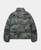 Lettercomo Winter Camouflage Puffer Short Padded Jacket Gray